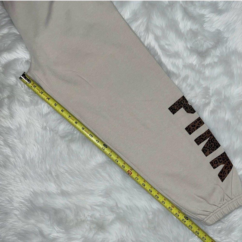 PINK Victoria's Secret Leopard Print Campus Sweatpants - Picture 7 of 10